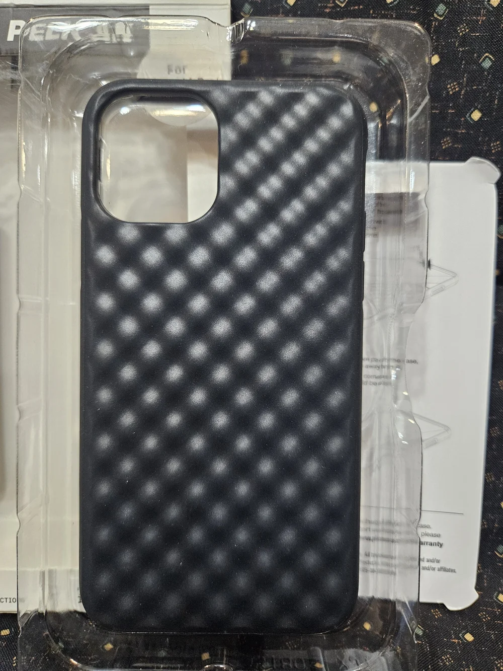 Pelican Rogue Case for iPhone in Black with Tempered Glass Screen Protector